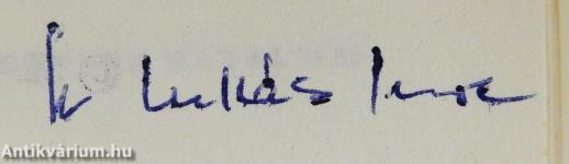 Szegények krónikája (dedikált példány)