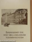 Százhuszonöt éve nyílt meg a Kolozsvári Tudományegyetem I.