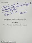 Hollandiai könyvtártörténelem 1. (dedikált példány)