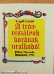 A trónviszályok korának uralkodói (minikönyv) - Plakettel