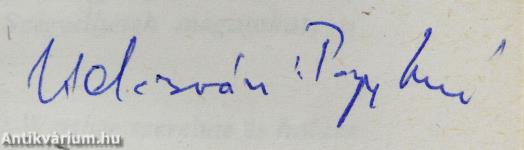 Az alkoholista halála (dedikált példány)