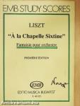 "Á la Chapelle Sixtine"