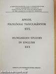 Angol filológiai tanulmányok XVI.
