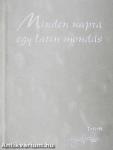Minden napra egy latin mondás