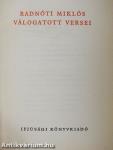 Radnóti Miklós válogatott versei