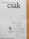 Csak (dedikált példány)