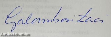 Gyolcsba ölelő (dedikált példány)