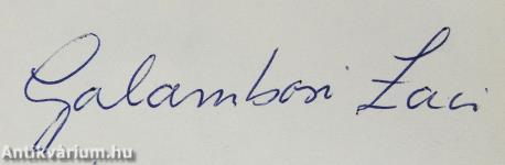 Naptollú vándor (dedikált példány)