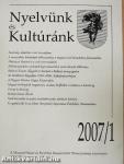 Nyelvünk és Kultúránk 2007/1
