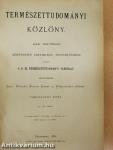 Természettudományi Közlöny 1881. január-december