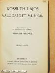 Kossuth Lajos válogatott munkái