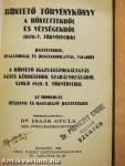 Büntető törvénykönyv I.