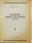 Akadémiai drámai pályaművek 