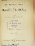 Gróf Széchenyi István nemzeti politikája I-II.