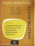 Az idegen nyelvek tanulására való alkalmasság pszichológiai vizsgálata