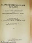 Természettudományi Közlöny 1934. január-december/Pótfüzetek a Természettudományi Közlönyhöz 1934. január-december