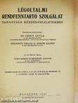 Légoltalmi Rendfenntartó Szolgálat tananyaga kérdés-feleletekben
