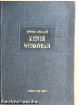 Zenei műszótár
