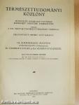 Természettudományi Közlöny 1939. január-december/Pótfüzetek a Természettudományi Közlönyhöz 1939. január-december