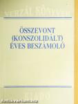 Összevont (konszolidált) éves beszámoló