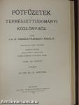 Természettudományi Közlöny 1909. január-december/Pótfüzetek a Természettudományi Közlönyhöz 1909. január-december