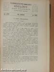 Természettudományi Közlöny 1893. január-december/Pótfüzetek a Természettudományi Közlönyhöz 1893. január-december