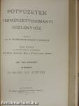 Természettudományi Közlöny 1893. január-december/Pótfüzetek a Természettudományi Közlönyhöz 1893. január-december