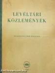 Levéltári közlemények 1958.