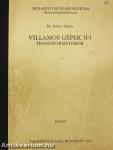 Villamos gépek II/1.