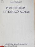 Pszichológiai értelmező szótár