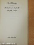Die Lehre der Ehrfurcht vor dem Leben