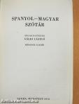 Spanyol-magyar szótár