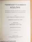 Természettudományi Közlöny 1910. január-december/Pótfüzetek a Természettudományi Közlönyhöz 1910. január-december