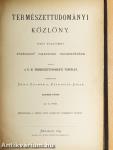 Természettudományi Közlöny 1874. január-december