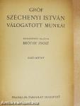 Gróf Széchenyi István válogatott munkái I-II.