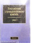 Tanulmányok a neveléstudomány köréből 2001
