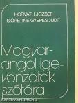Magyar-angol igevonzatok szótára