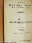 Tíz év a németalföldi szabadságharczból I. (töredék)