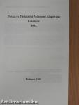 Postai és Távközlési Múzeumi Alapítvány Évkönyve 1992