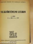 Világtörténelmi lexikon I-II.