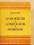Antik bölcsek, gondolatok, aforizmák