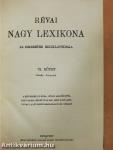 Révai nagy lexikona 9. (töredék)