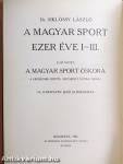 A magyar sport ezer éve I. (töredék)