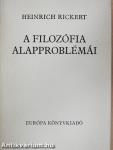 A filozófia alapproblémái