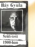 Született 1900-ban