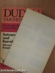 Satzanweisungen und Korrekturvorschriften