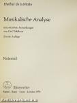 Musikalische Analyse - Textteil/Notenteil