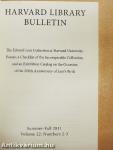 Harvard Library Bulletin Summer-Fall 2011