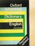 Oxford Advanced Learner's Dictionary of Current English