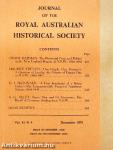 Journal of the Royal Australian Historical Society December 1975